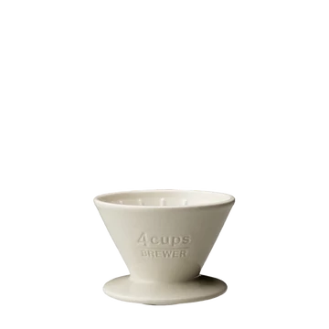 Kinto porcelán csepegtető, fehér